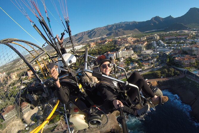20 Minute Private Paratrike Flight over Tenerife South - Takeoff and the first coastal views