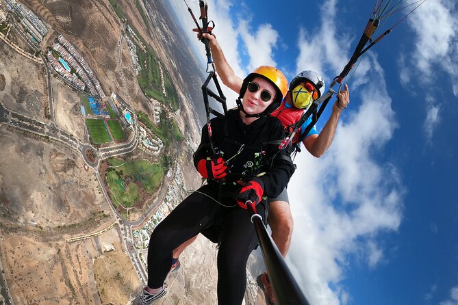 Acrobatic Paragliding Flight with Spanish Champion in Tenerife - From Adeje to the launch site