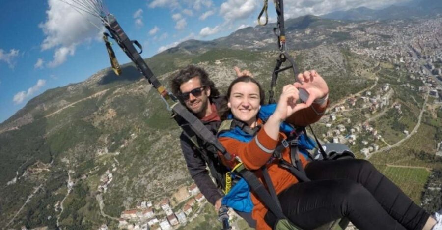 Alanya Paragliding Adventure Sail the Skies - From Hotel Door to Taurus Mountain Launch Site