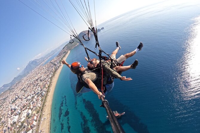 Alanya Paragliding and Cleopatra Beach from Antalya - Who will get the most from this outing