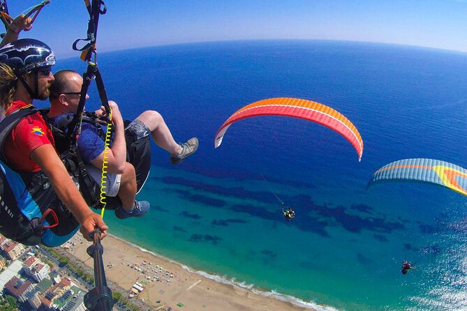 Alanya Paragliding Experience By Local Expert Pilots - Fifteen to twenty minutes over Cleopatra Bay