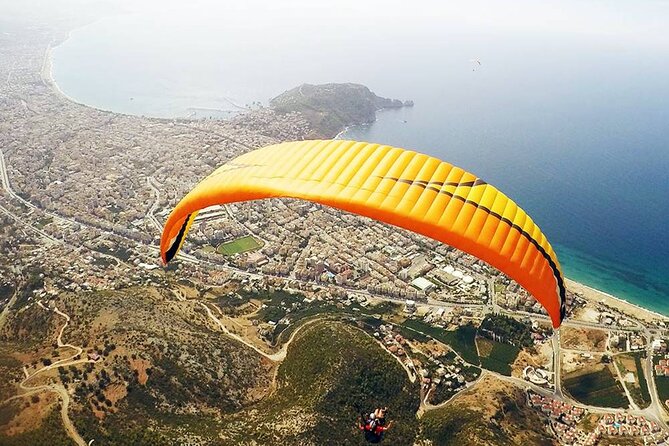 Alanya Paragliding Experience By Local Expert Pilots - Landing back in Alanya