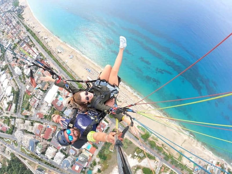 Alanya: Tandem Paragliding Experience with Video Option - Key points at a glance