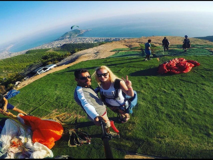 Alanya: Tandem Paragliding Flight to Cleopatra Beach - The flight itself: calm views after the rush