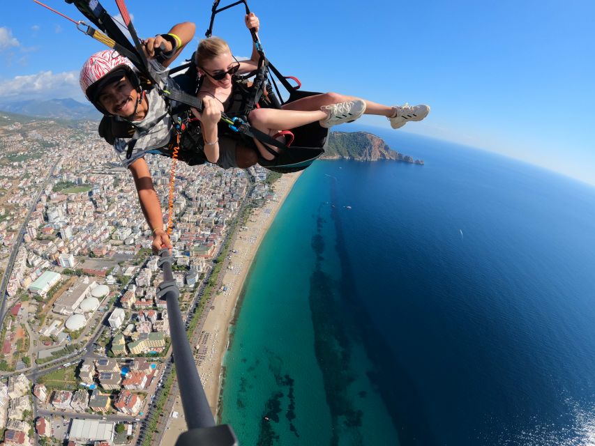 Alanya: Tandem Paragliding Over a Castle and the Sea - What the $100 price really includes