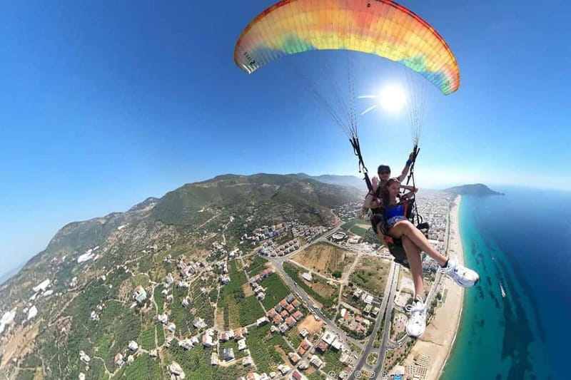 Alanya: Tandem Paragliding SkyDiving With Pick-up & Drop-off - Key points to know before you book
