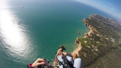 Albufeira: Paragliding and Paratrike Tandem Flights