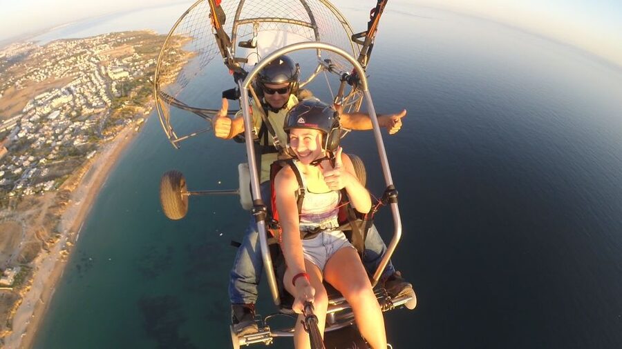 Albufeira: Paragliding and Paratrike Tandem Flights - A good choice for nervous flyers