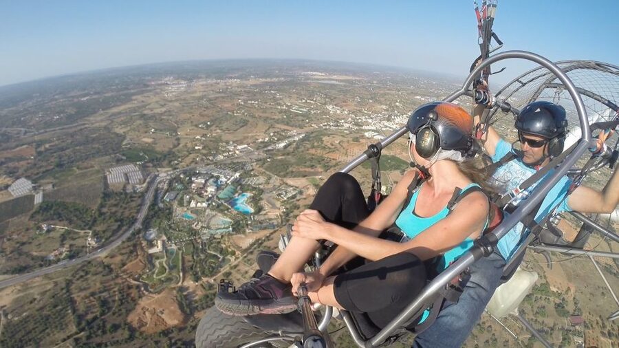 Albufeira: Sunset Paragliding Flight - Sunset over Albufeira