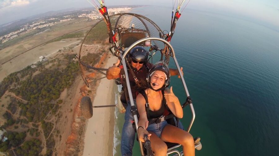 Albufeira: Sunset Paragliding Flight - Seeing Vilamoura from the sky
