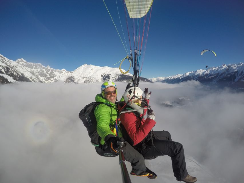 Aletsch Arena: Paragliding Tandem Flight Basic - Getting Ready Above the Rhône Valley