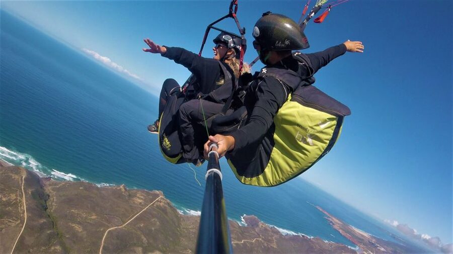 Algarve Coast: Paragliding Experience - What you see from the air