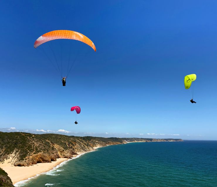 Algarve Coast: Paragliding Experience - Landing and the end of the activity