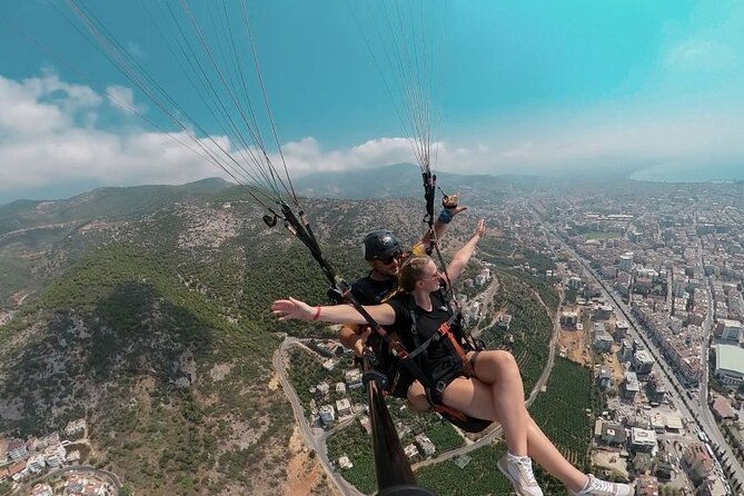 Antalya Alanya Paragliding Takeoff From 700 Meters - Key points at a glance