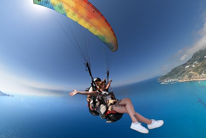Antalya Alanya Paragliding Takeoff From 700 Meters - A changing flight time, from 10 to 30 minutes