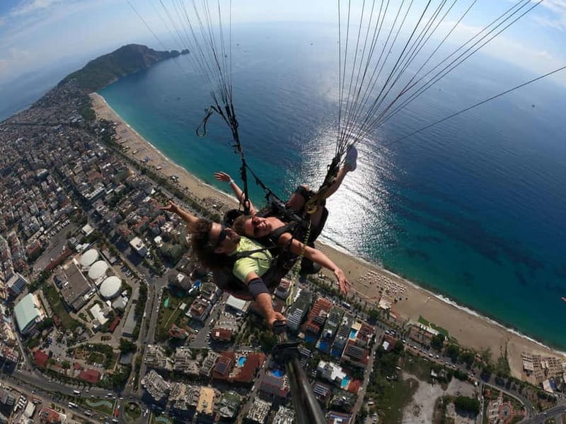Antalya-Belek-City of Side: Tandem Paragliding With Transfer - Key points at a glance