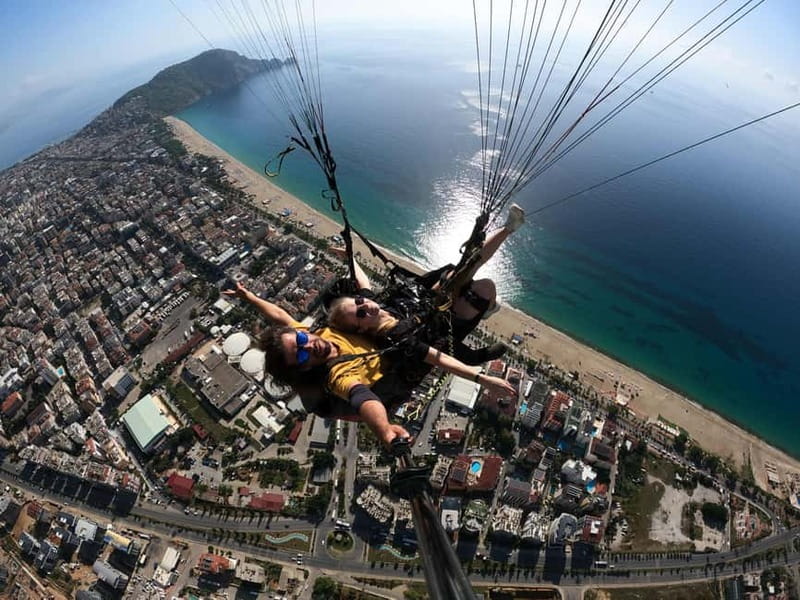 Antalya-Belek-City of Side: Tandem Paragliding With Transfer - Flying above Alanya’s coast and castle