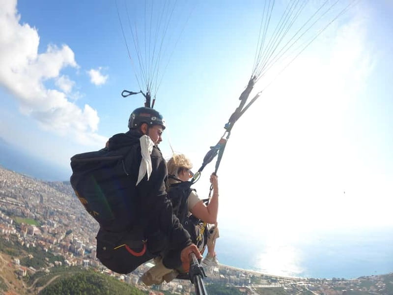 Antalya-Belek-City of Side: Tandem Paragliding With Transfer - The transfer from Side, Belek, or Antalya