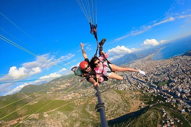 Antalya / Belek : Tandem Paragliding By Local Expert Pilots - Landing at Cleopatra’s Beach