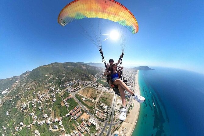 Antalya / Belek : Tandem Paragliding By Local Expert Pilots - The launch and the Mediterranean view