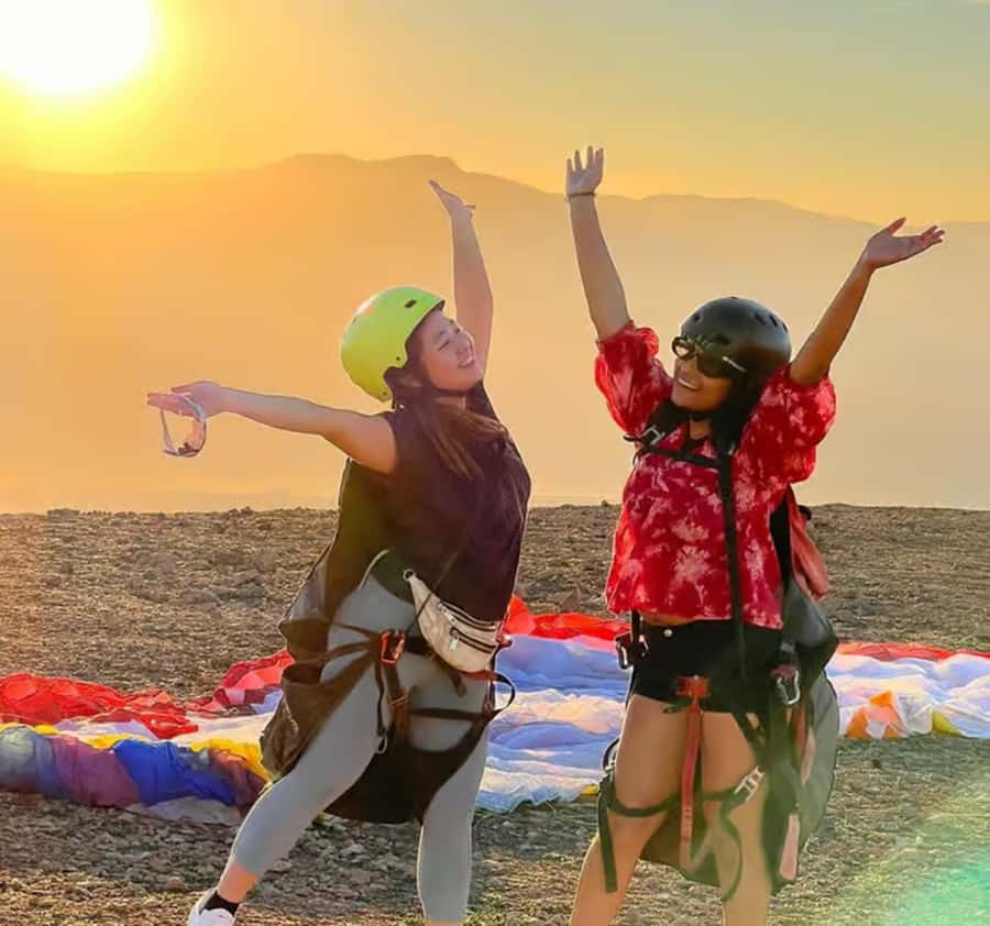 Atlas Paragliding & Agafay Desert Adventure from Marrakech - From Mountain Air to Agafay Stone