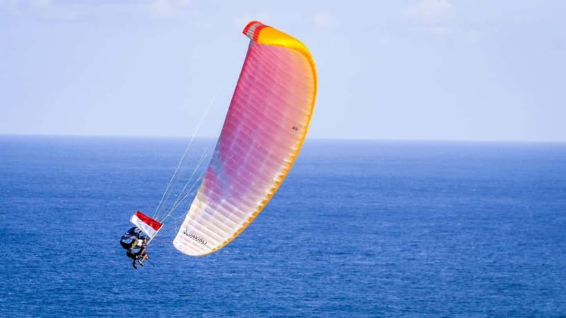 Bali: Nusa Dua Tandem Paragliding with Certified Pilot - Recording the flight with a GoPro HERO9