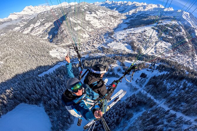 Baptism in Paragliding in La Clusaz - What You See During the 10 to 15 Minute Flight