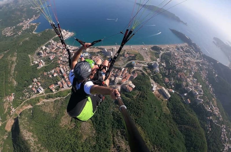Becici Beach: Tandem Paragliding Flight in Budva Riviera - What the 45-Minute Outing Feels Like