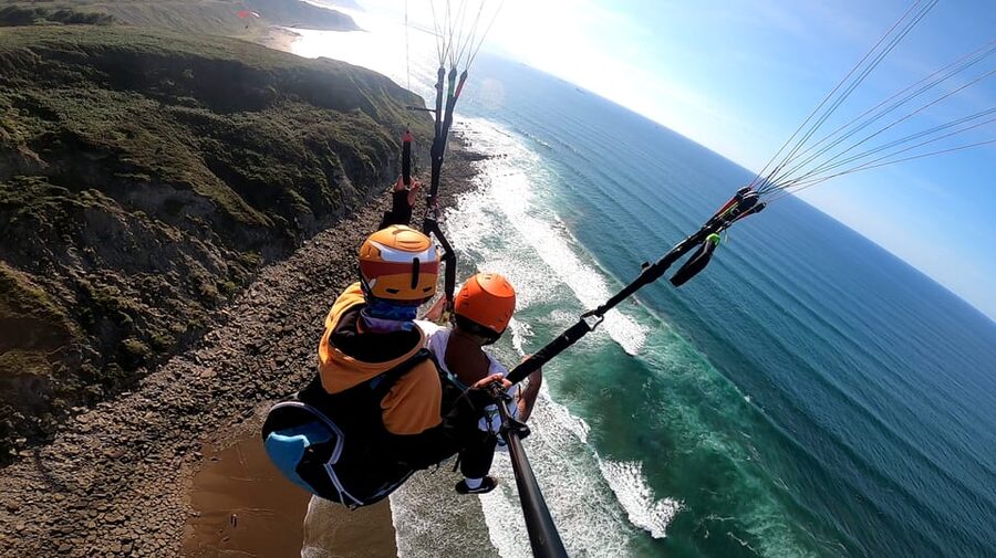 Bilbao: Vuelo en Parapente en la costa de Sopelana y Getxo - The 20 to 25 minutes in the air