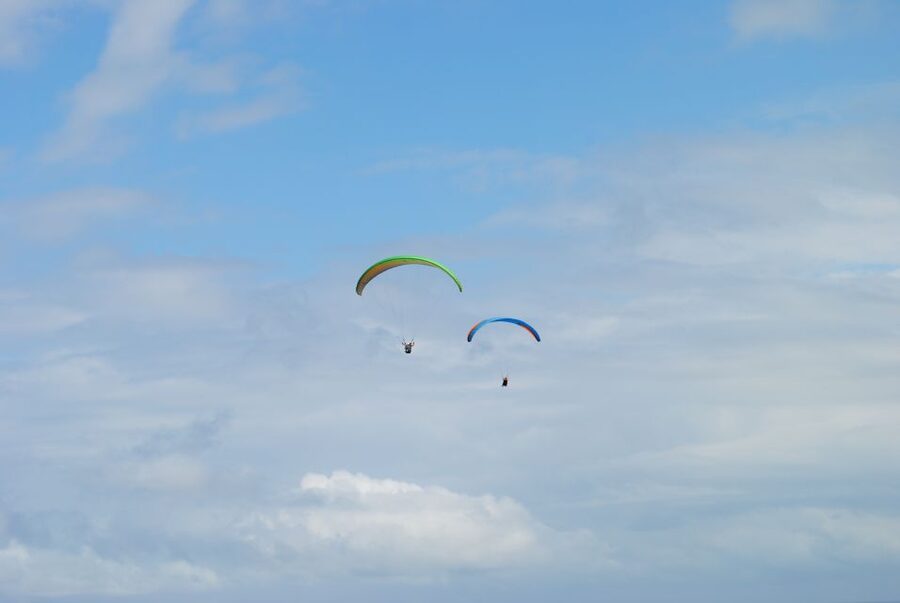Bilbao: Vuelo en Parapente en la costa de Sopelana y Getxo - GoPro footage, with one small catch