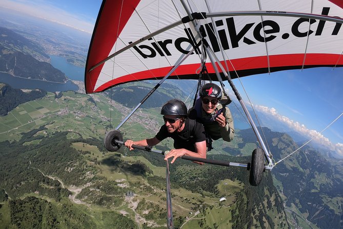 Birdlike Hang Gliding Lucerne - The flight over Lake Lucerne