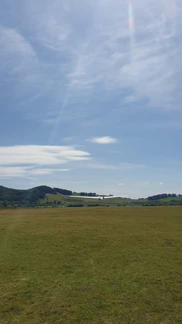 Brasov: Glider Flight Experience at Sanpetru Airfield - The hangar visit before takeoff