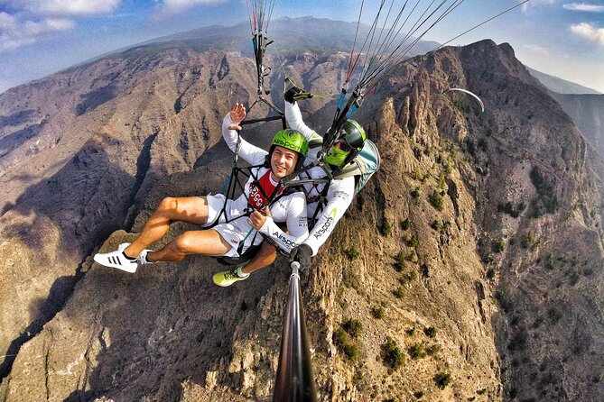 BRONZE tandem paragliding flight in South Tenerife, free pick up - How much value do you get for $133.08?