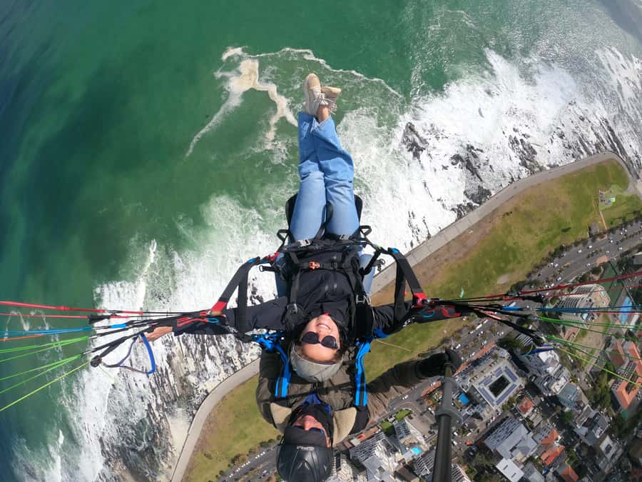 Cape Town: Tandem Paragliding Adventure - GoPro photos and video: worth the extra cost?