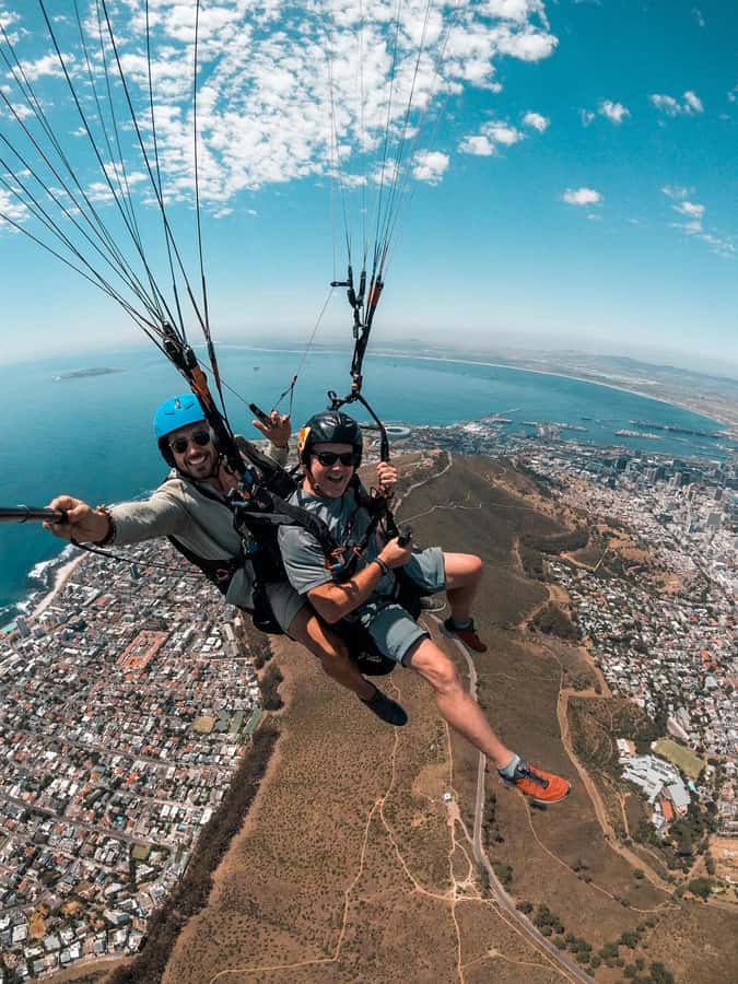 Cape Town: Tandem Paragliding Flight with the Experts - The Landing and Ride Back Uphill