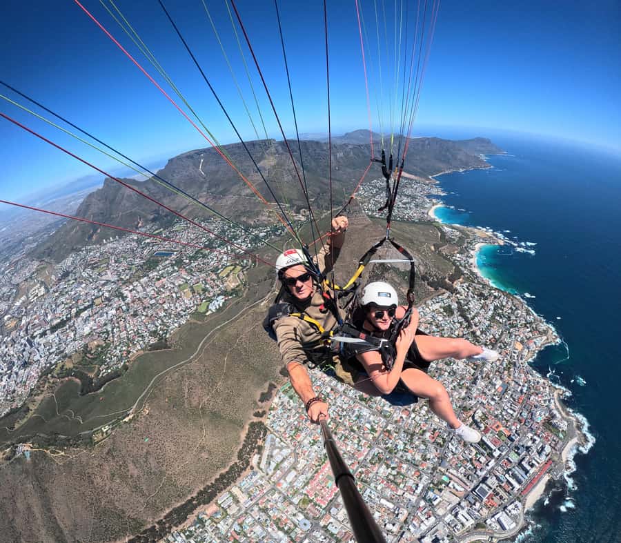 Cape Town: Tandem Paragliding with views of Table Mountain - Key points to know before you book