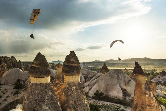 Cappadocia Paragliding Experience By Local Expert Pilots - The tandem flight above Cappadocia