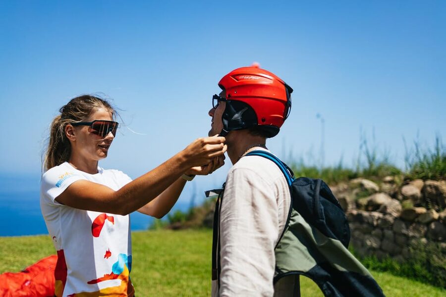 Cefalù: Tandem Paragliding Flight and GoPro13 Video - Weather is part of the experience