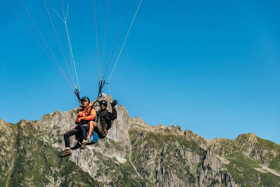 Chamonix: Tandem Paragliding Flight - Key points at a glance