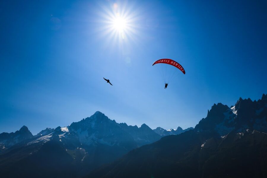 Chamonix: Tandem Paragliding Flight with Mont-Blanc Views - Timing, meeting point, and group format