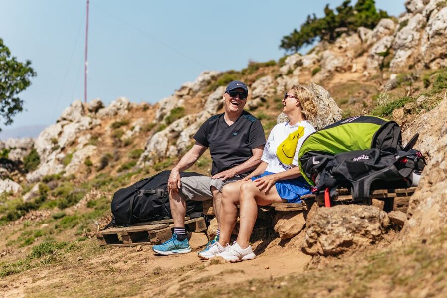Chania: Tandem Paragliding Flight in Crete - GoPro video and what to bring