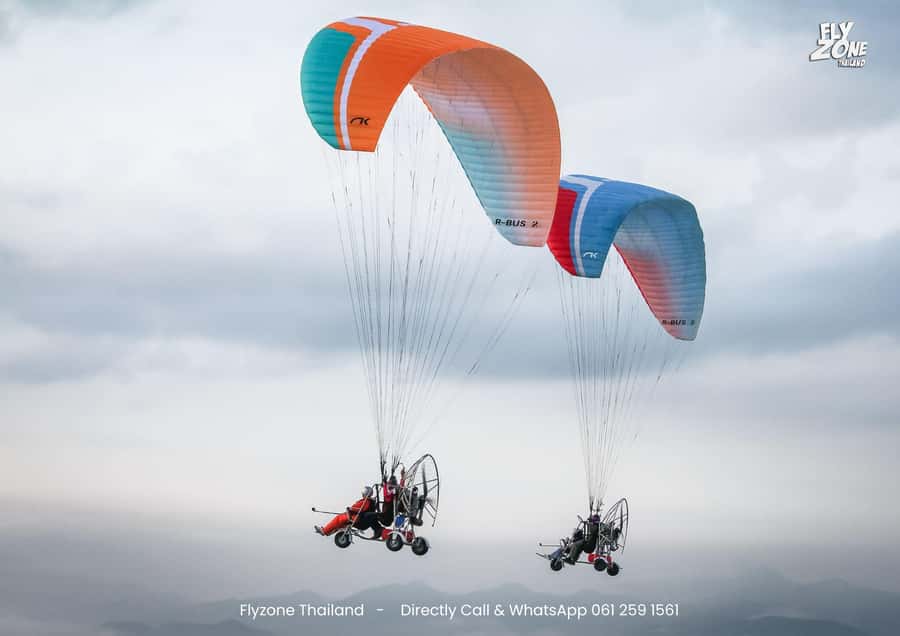 Chiang Mai: Flyzone Thailand Paramotor for 2 People - The view is the real attraction