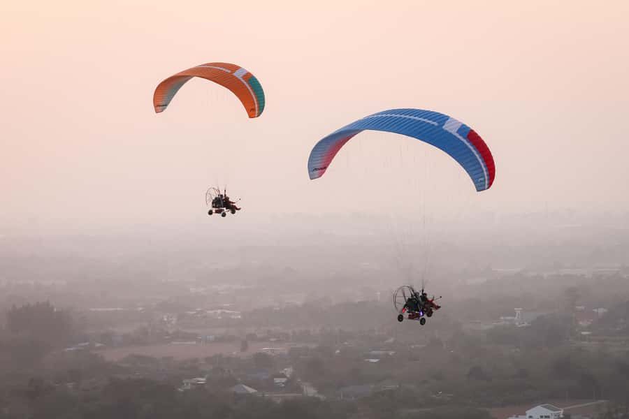 Chiang Mai: Flyzone Thailand Paramotor for 2 People - Is $209 good value for two people?