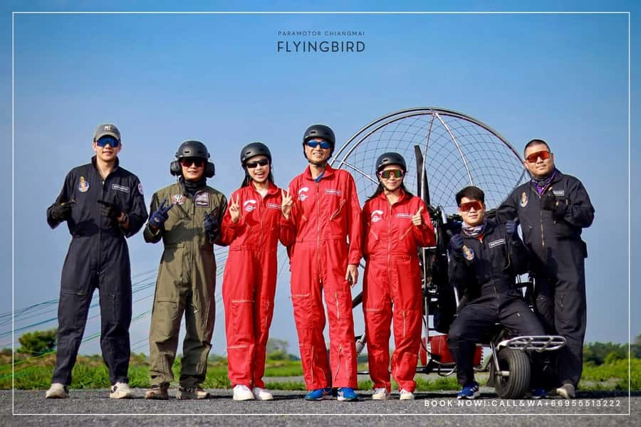 Chiang Mai: Paramotor with Licensed Flight Instructors - Flying Over Chiang Mai’s Fields and Mountain Views
