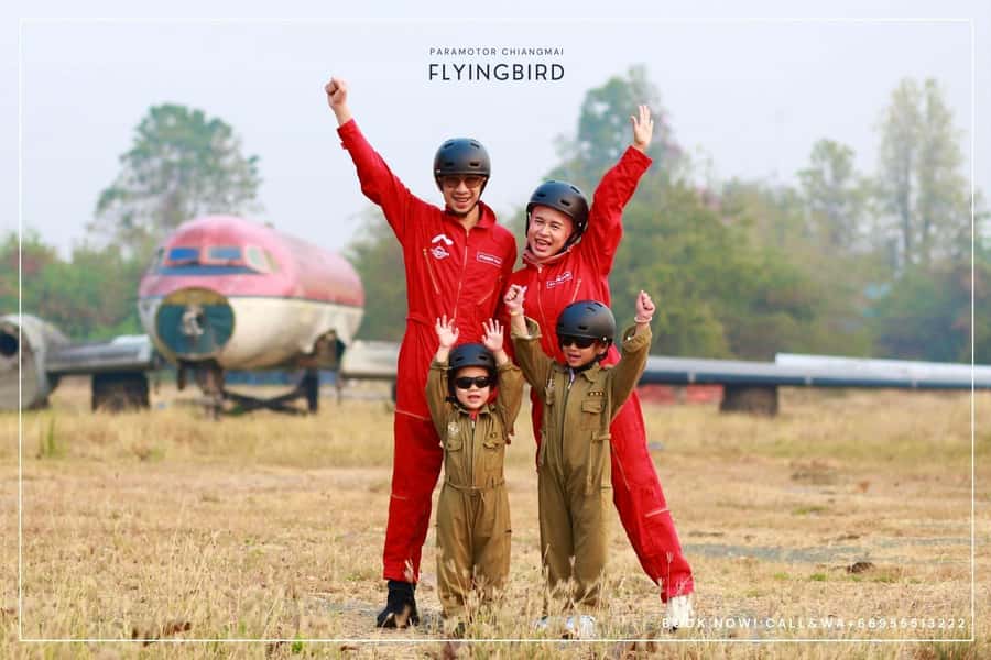 Chiang Mai: Paramotor with Licensed Flight Instructors - Smooth Takeoffs, Gentle Landings, and Open-Air Views