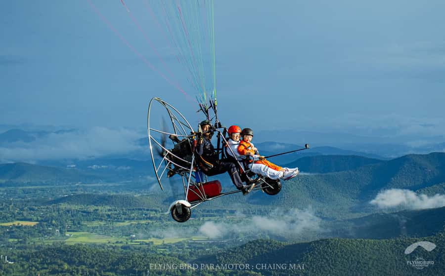 Chiang Mai: Paramotor with Licensed Flight Instructors - GoPro Photos and Video Included in the Price