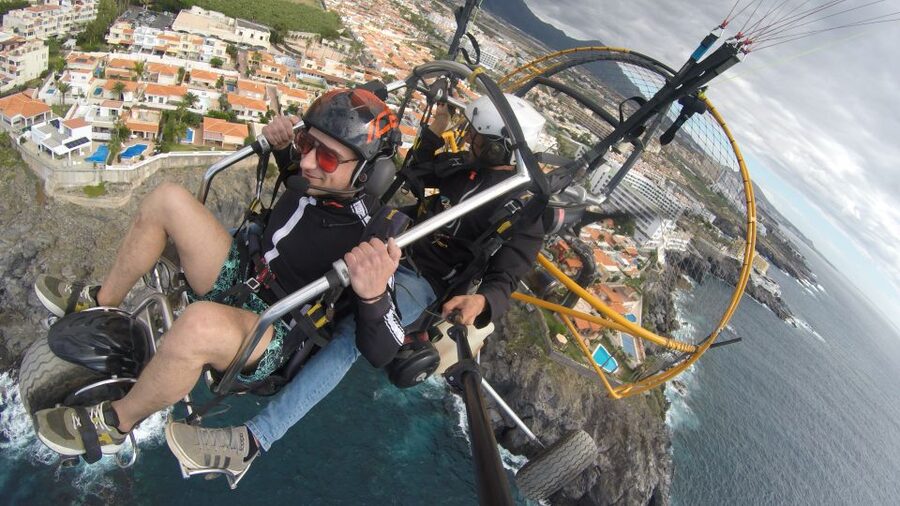 COAST: Fly over the coasts of Tenerife by Paratrike! (20min) - The one-hour itinerary, step by step