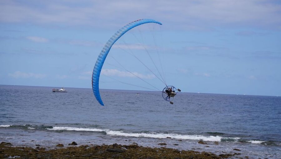 COAST: Fly over the coasts of Tenerife by Paratrike! (20min) - Price and what you receive for $106