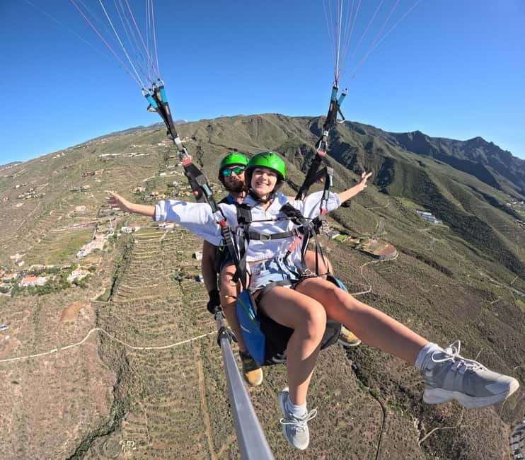 Costa Adeje, Paragliding with pick up service and 5 free photos! - What $153 buys you
