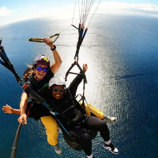 Costa Adeje: Tandem Paragliding Flight with Pickup - Pickup from five South Tenerife resorts